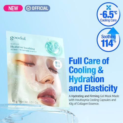 Heartleaf Hyaluron Gel Mask