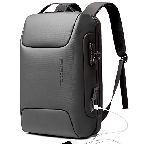 Anti Theft Backpack (Grey)