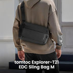 7L Travel Sling Bag Shoulder Pack for 11 (M/(Fits 11-inch iPad Pro) / Black-m)