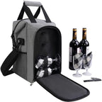 4 Bollte Wine Bag (4 Bottle / Ash Gray)