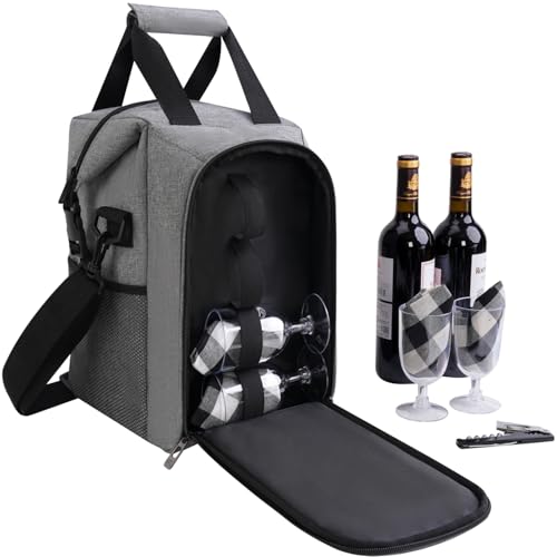 4 Bollte Wine Bag (4 Bottle / Ash Gray)