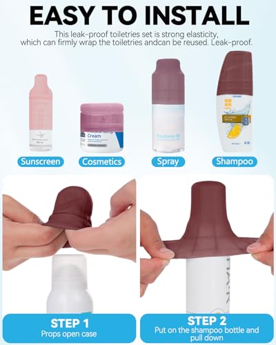 16 Pack Silicone Bottle Cover (C-Colorful 5-16)