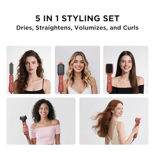 Blow Dryer Brush Set (Strawberry Bronze)