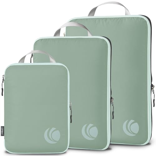 Compression Packing Cubes (Sage Green / 3PCS)