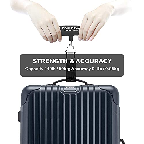 Digital Luggage Scale (Black)