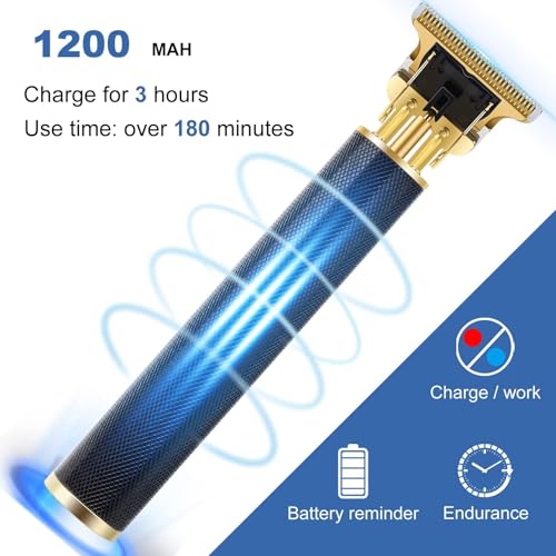 Professional Hair Trimmer for Men (Black)