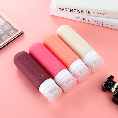 Travel Bottles for Toiletries (Rose)