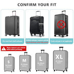 Travelkin Luggage Covers For Suitcase Tsa Approved Suitcase Cover Protector (Green Set / XL)