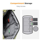 2 in 1 Camera Sling Bag (03 Green Medium)
