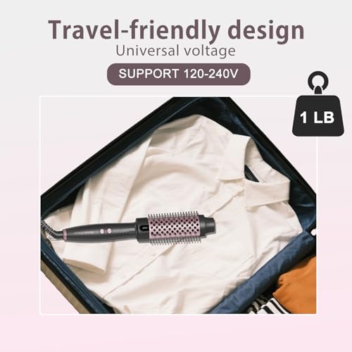 Thermal Brush 1.5" Curling Brush (Rose)