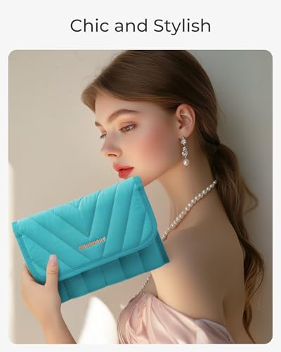Travel Jewelry Organizer Case (A-Green / Medium)
