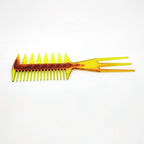 Oil Hairstyle Comb for Men Wide Tooth Hair Styling Comb Lightweight Salon with Scalp Massage 8.26 Inch for Slicked-Back Hair