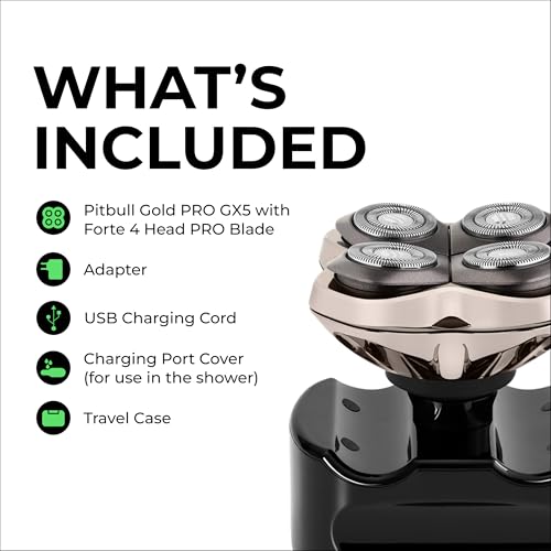 Pitbull Gold PRO GX5 Head and Face Shaver