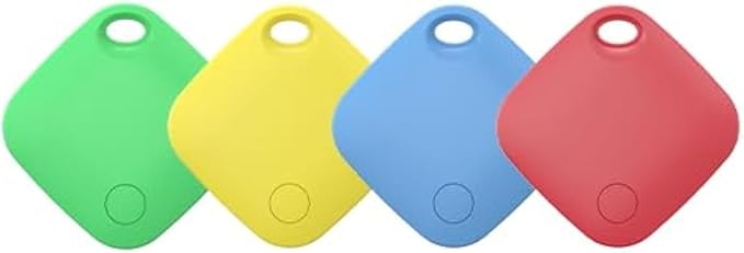 RSH Air Tracker Tag 4 Pack Bluetooth Luggage Tracker tag Locator Works by RSH