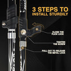 Hiking Poles 7075 Aluminum Tri (Black (39.37''-47.24''))