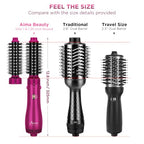 Blow Dryer Brush Set (Rose Pink / 1" & 1.25" Round Barrel)