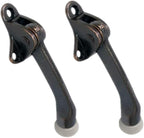 QCAA Heavy Duty Kickdown Door Holder, Zinc Die Cast, Antique Copper, 2 Pack by QCAAHardware