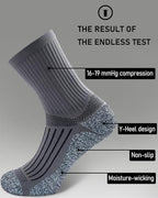 Cushioned Compression Unisex Mid (Small / Gray/White (2 Pairs of Each Color))