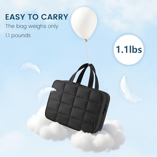 Travel Hanging Toiletry Bag for Women (Black)