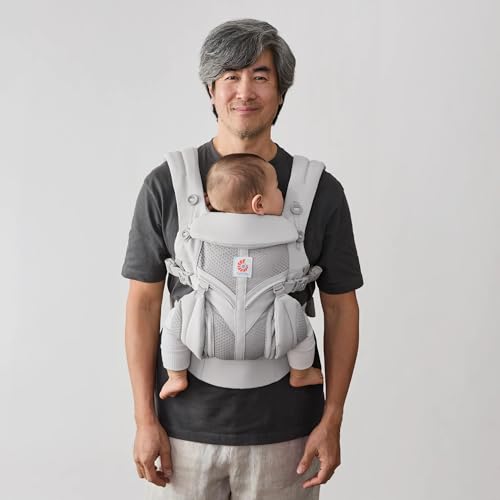 Omni Classic Baby Carrier for Newborn to Toddlers 0 (Pearl Grey)