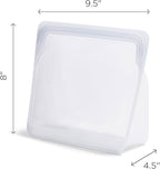 Stasher Premium Silicone Reusable Food Storage Stand-Up Bag Mega, Sous Vide - Image 6