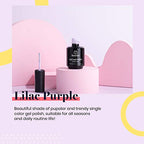 Beetles Purple Gel Polish (J - Creme Purple | Lilac Purple)