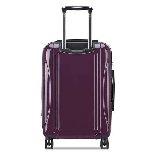 Helium Aero Hardside Expandable Luggage with Spinner Wheels (Plum / Carry-On Plus 21 Inch)