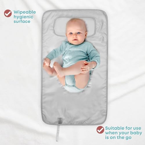 Portable Baby Changing Pad (Purple)