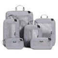 TripCozy Compression Packing Cubes (Grey / Set of 6)