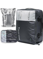 Black Voyage Reusable Vacuum Compression Travel Bag for Carry (Gray (1-Pack) / Medium)