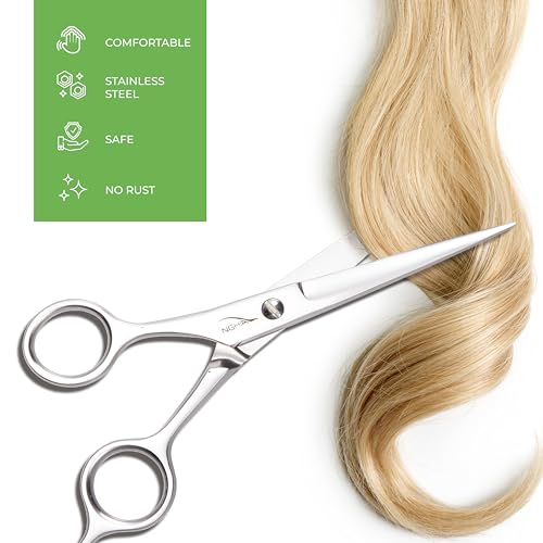 Cutting Hair Scissors (Small Straight Blade)