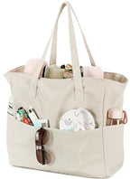 Large Beach Bag for Women (Khaki)