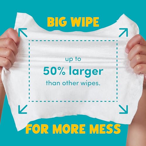 Yipes! Kids Face and Hand Wipes (1 Count (Pack of 48))