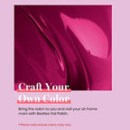 Beetles Wine Red Gel Polish (C - Creme Red | Vanessa Wine)