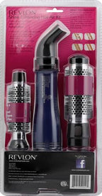 Revlon 1200W Perfect Style Hot Air Kit | Style, Curl, and Volumize, 3 Piece Set (Pack of 4)