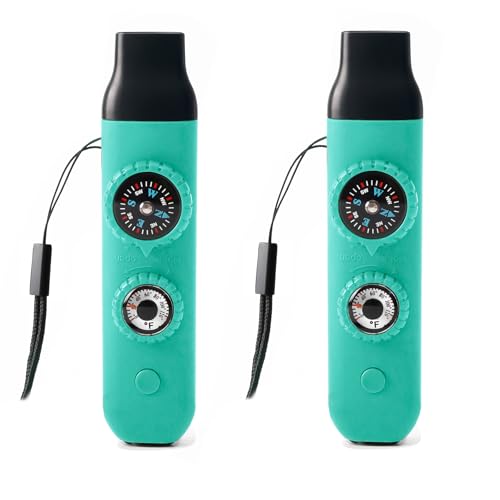 Emergency Survival Safety Whistle (TURQUOISE 2pcs)