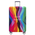 Travelkin Luggage Covers For Suitcase Tsa Approved Suitcase Cover Protector (Colour Stripe / M)