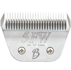 Detachable A Series Wide 5f Blade Dog Grooming Cuts Length 1 (5FW (1/4" - 6.4mm))