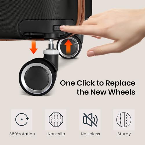 Luggage Sets 3 Piece with Spinner Wheel