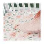 Floral Crib Sheets (Pink Floral)