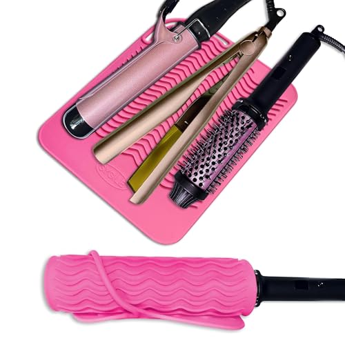 11" X 7.5" Large Size Heat Resistant Silicone Travel Mat (5.6 Ounce)
