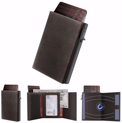 Wallet for Men Card Holder (Dark Brown / Wallet)