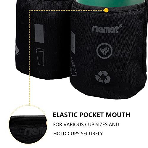 Luggage Travel Cup Tablet Holder (Tablet & Cup Holders: Black)