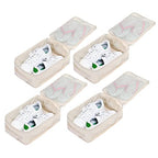 Travel Shoe Bags (Cream / 4 Packs)