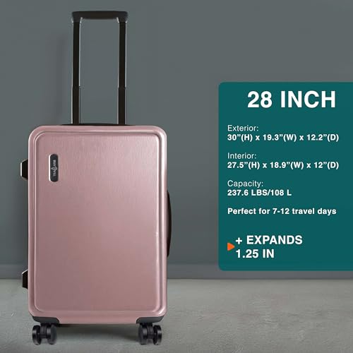 Luggage Sets 2 Piece (2 Piece Set (24"/28") / Pink)