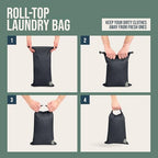 Large Compression Packing Cubes 7 (Grey/Orange)