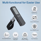 Battery Free Digital Luggage Scale (Black)