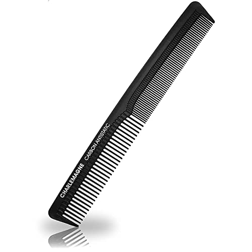 Fine Tooth Hair Comb for Men (Black)