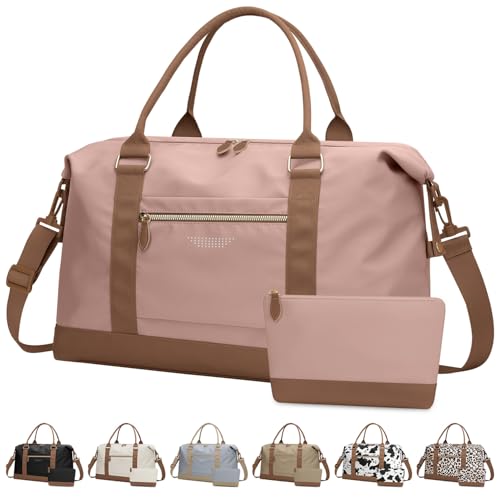 Women Travel Duffle Bags (Pink / X-Large)