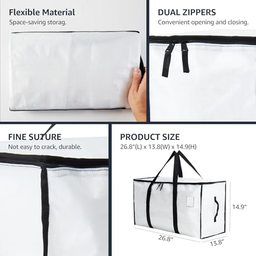 Moving Bags Heavy Duty Extra Large (White / 12 Pack)